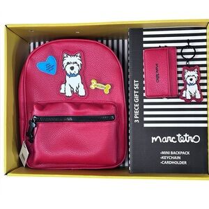 NIP Marc Tetro West Highland White Terrier (Westie) 3-Piece Gift Set.